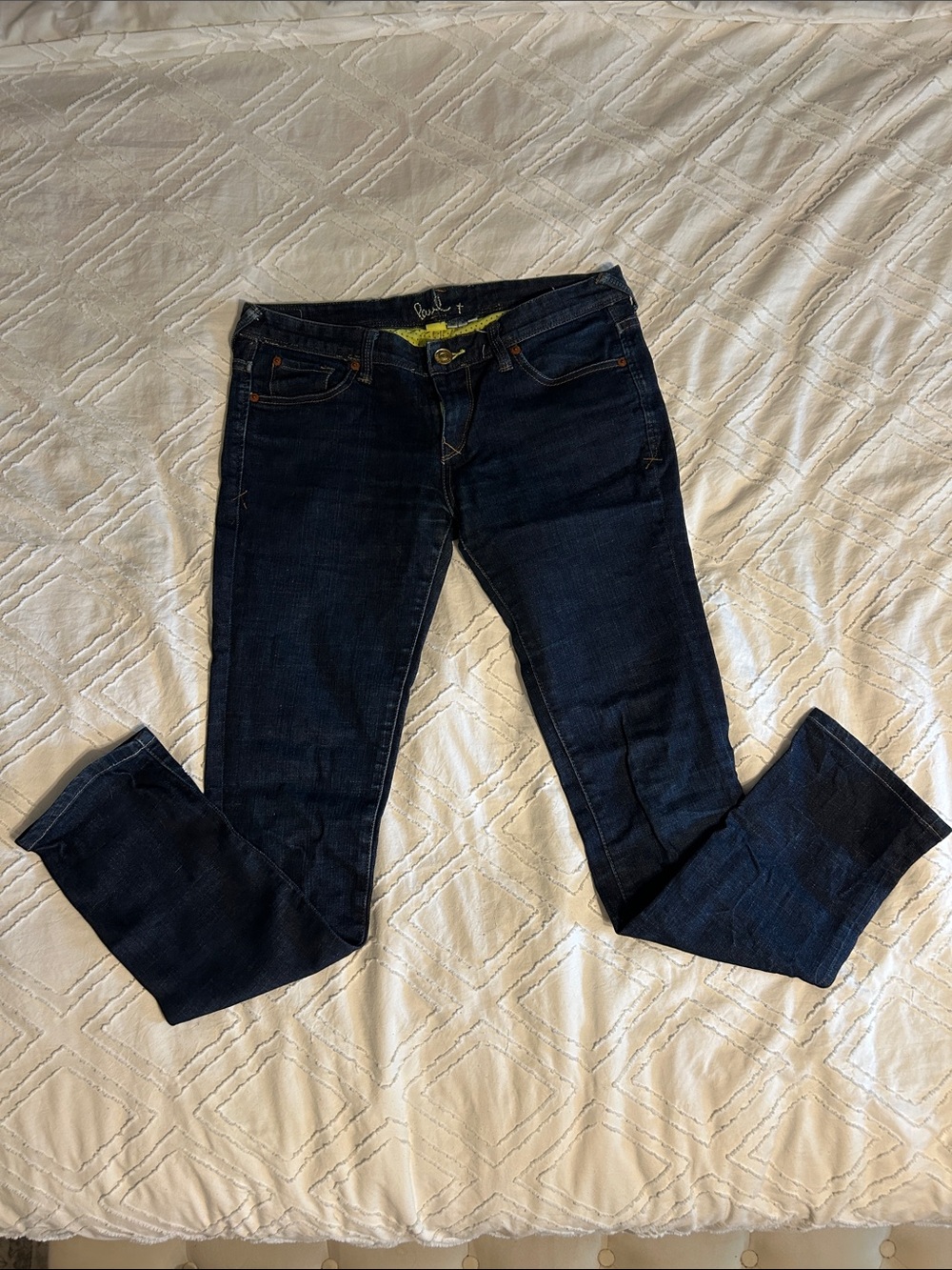 Paul Smith Low Rise Dark Wash Women's Jeans - Classic Slim Fit
